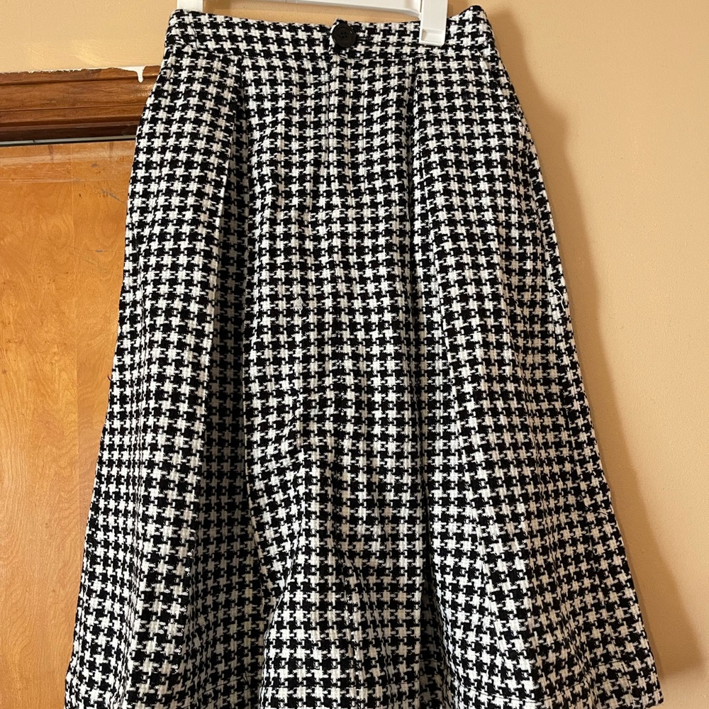 Target Houndstooth Midi Skirt